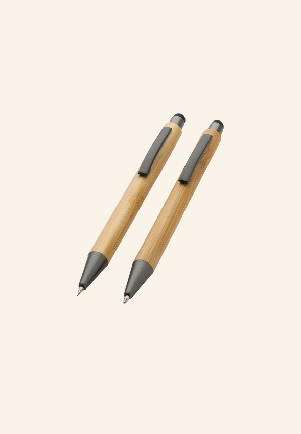 Coffret 2 stylos en bambou BambooWrite