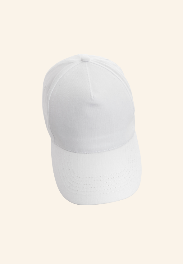 Casquette 5 panneaux en coton recyclé 190gr Élarine