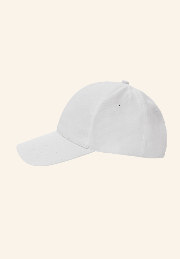 Casquette 6 panneaux en coton recyclé 190gr Maïlora