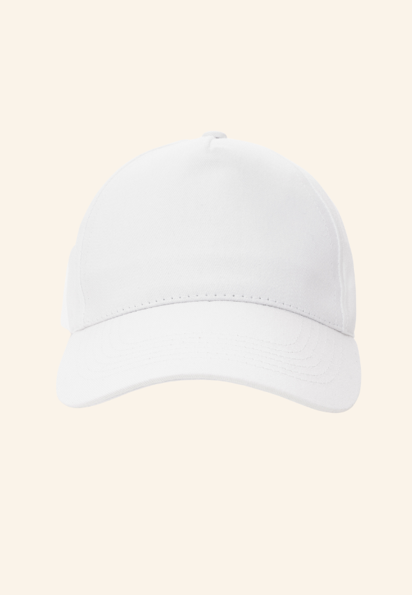 Casquette 5 panneaux en coton recyclé 190gr Élarine