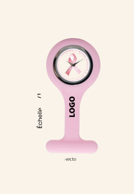 Montre Infirmière Octobre Rose