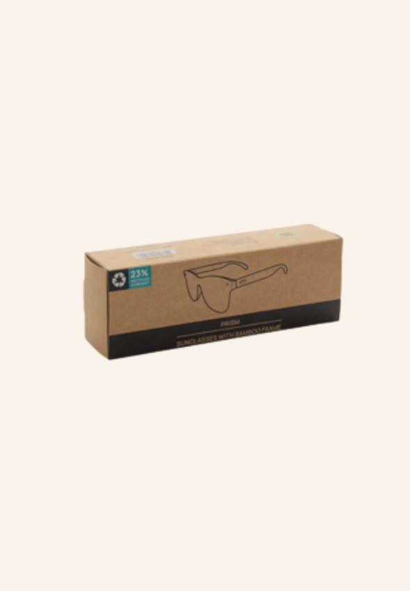 Lunettes de soleil en plastique recyclé RCS et bambou Siriss