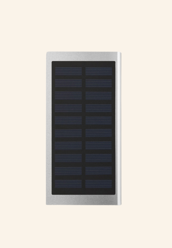 Chargeur externe solaire 8000 mAH Évarian