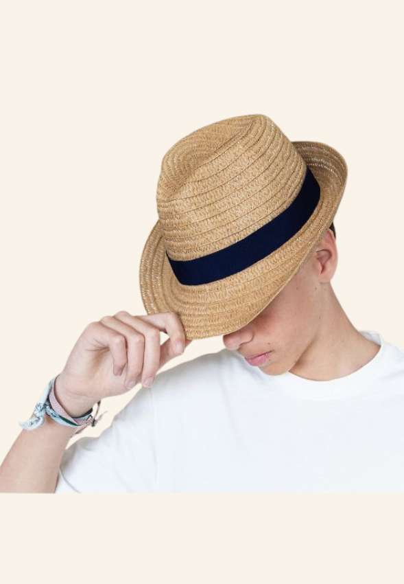 Chapeau en paille Cartney
