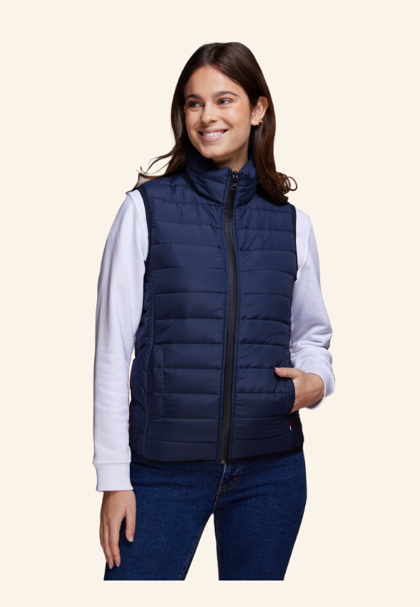 Doudoune Sans Manches Femme Made in France LUNAVA