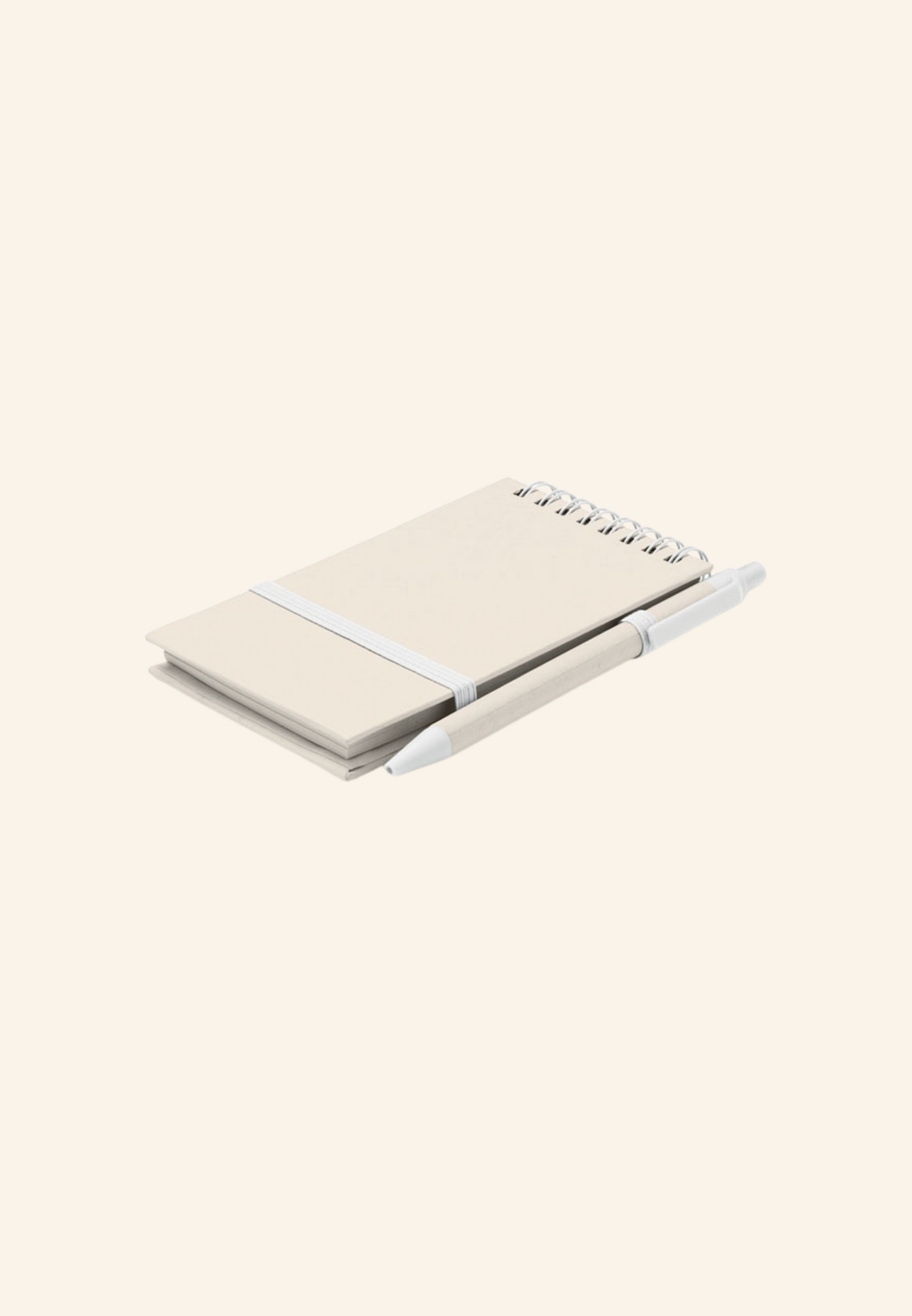 Bloc note A6 de lait recyclé MITOLE