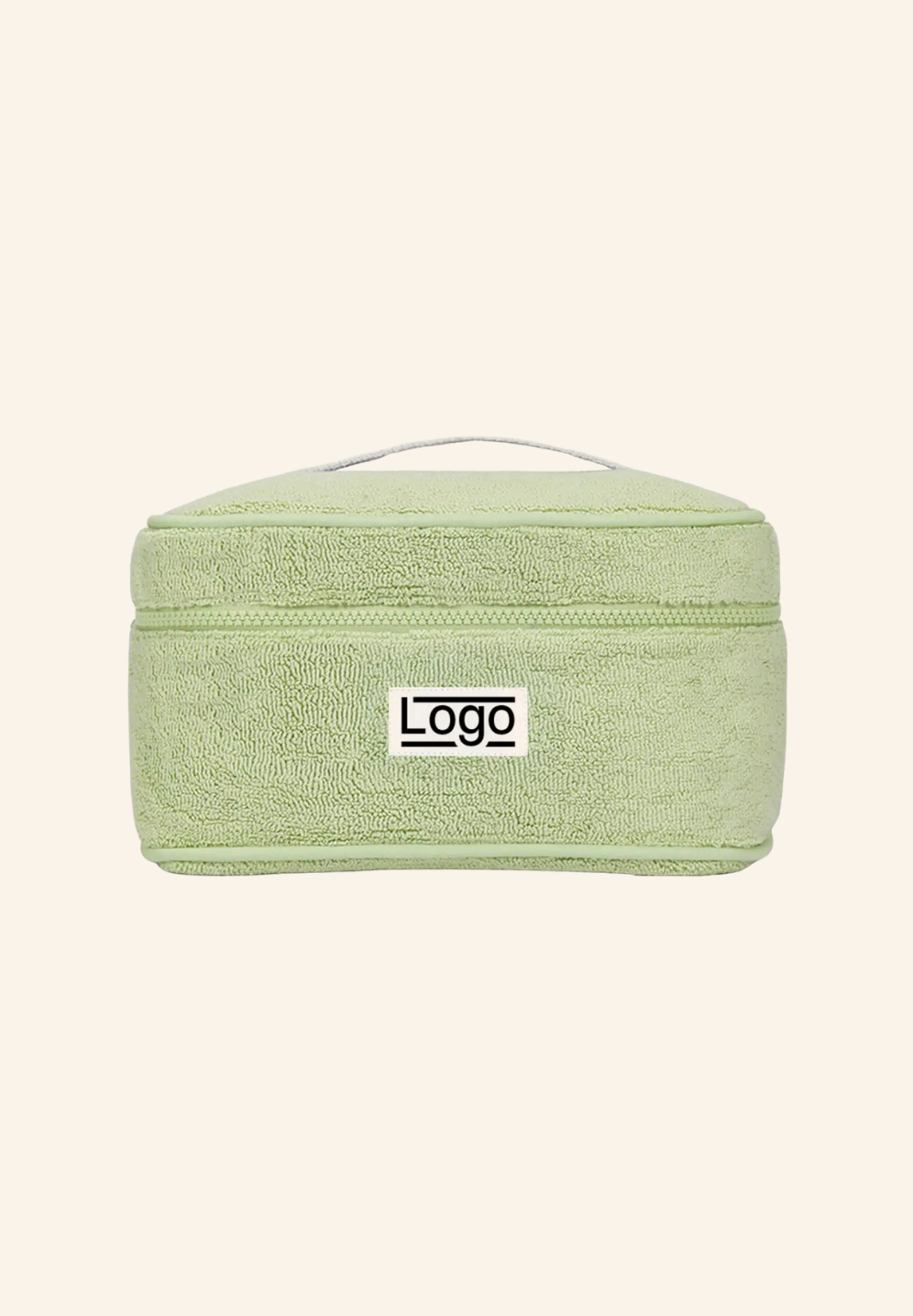 Trousse de toilette éponge en coton bio Lina