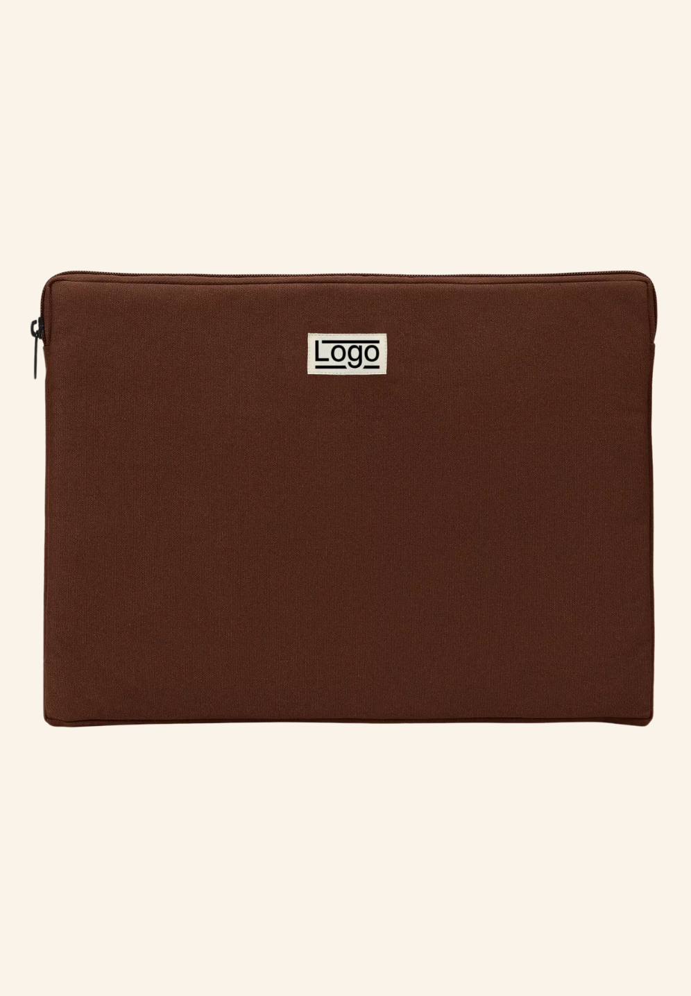 Housse ordinateur en coton bio Léo S & M studiobyhindbag