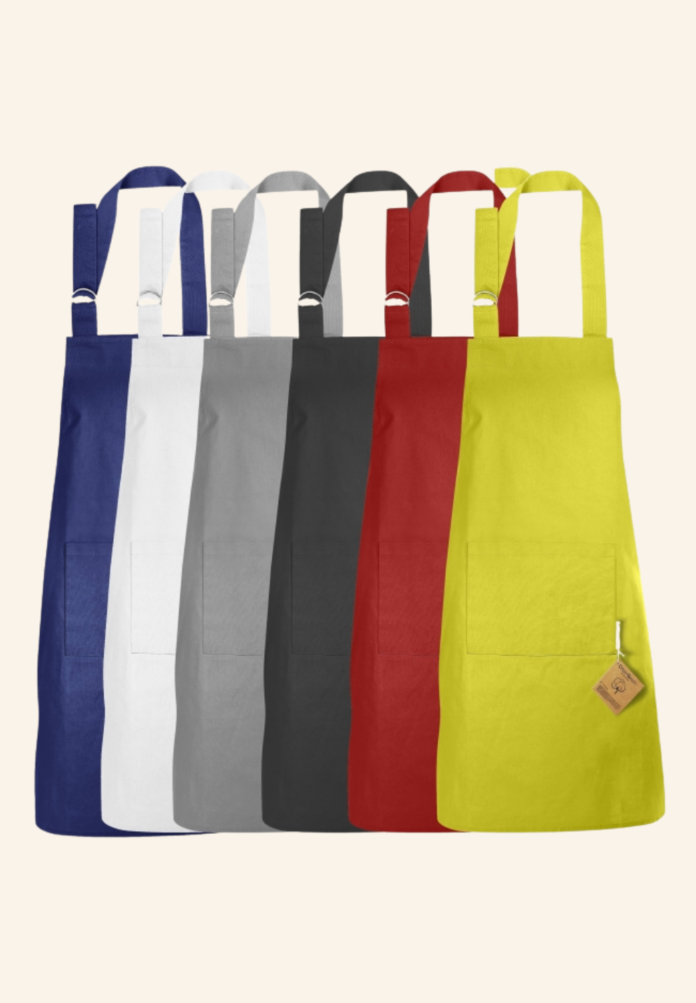 Tablier en coton bio 180 MASTERCOOK
