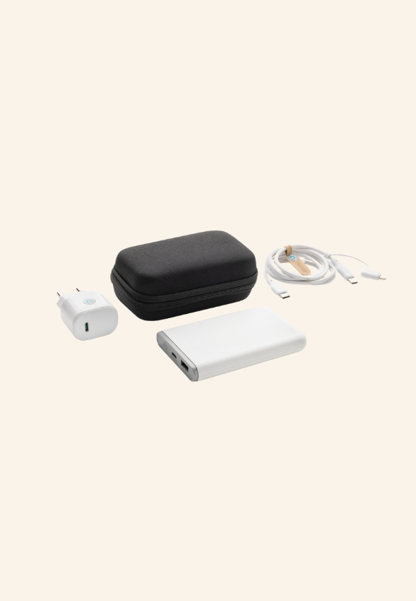 Set batterie externe et chargeur EcoCharge Trio