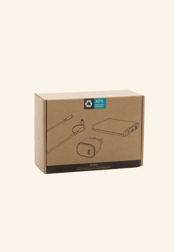 Set batterie externe et chargeur EcoCharge Trio