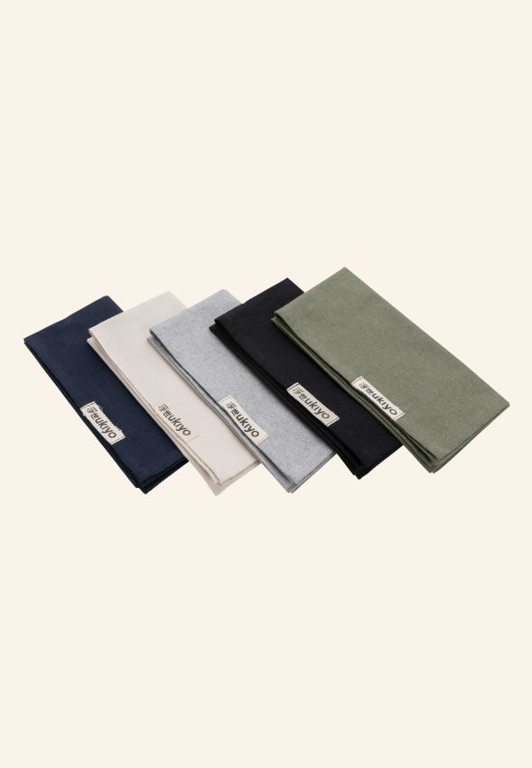 Set de 4 serviettes de table Ukiyo