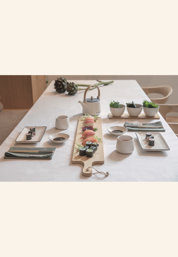 Set de 4 serviettes de table Ukiyo
