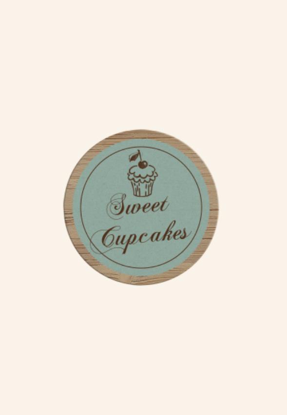 Badge en bambou 0-25 cm² BamTag