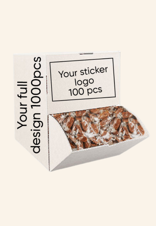 Boîte distributrice caramels au beurre salé SweetBox