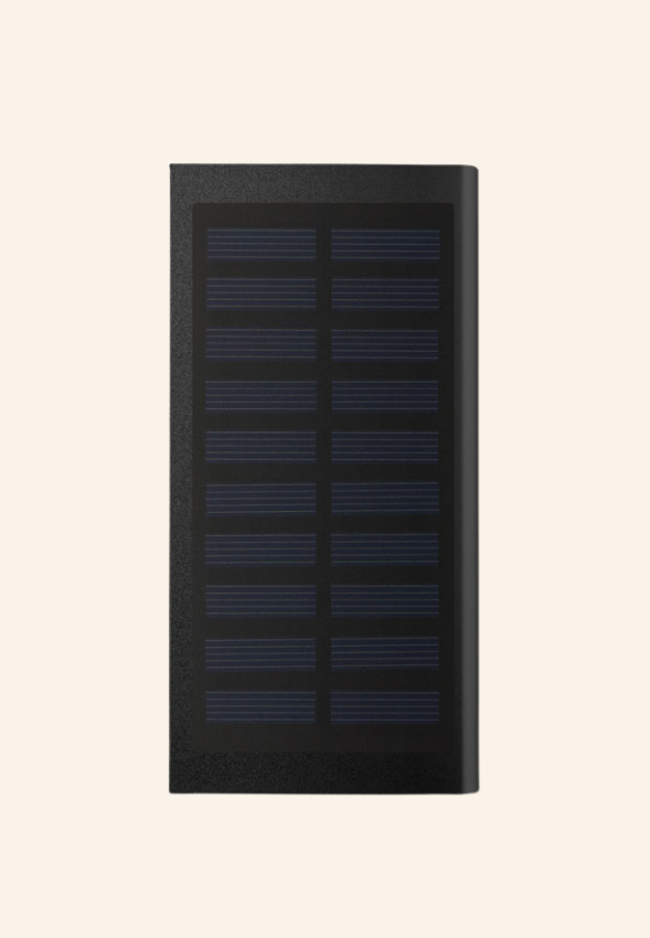 Chargeur externe solaire 8000 mAH Évarian