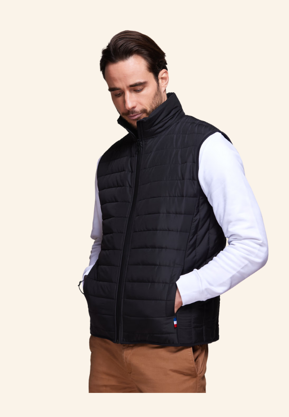 Doudoune Sans Manches Homme Made in France TORVAL