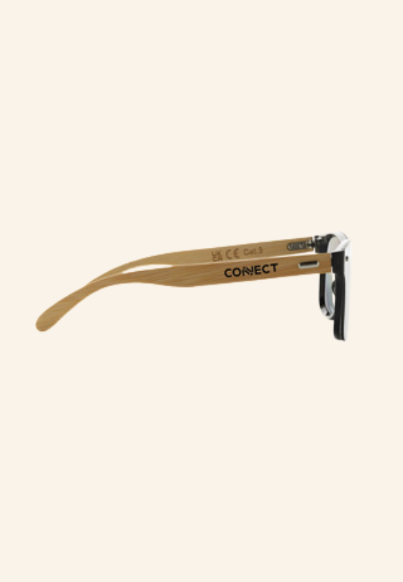 Lunettes de soleil en plastique recyclé RCS et bambou Siriss