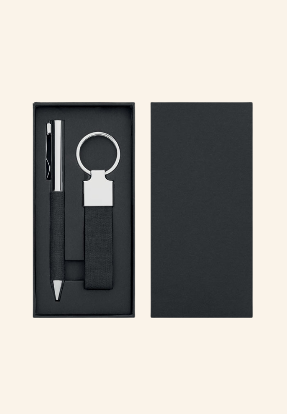 Coffret Stylo et Porte-clés Duo Impact