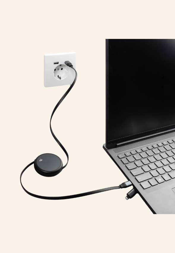 Câble de charge rétractable Aubin