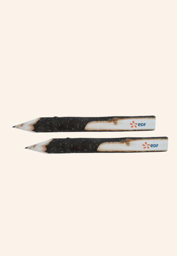 Crayon bois brut