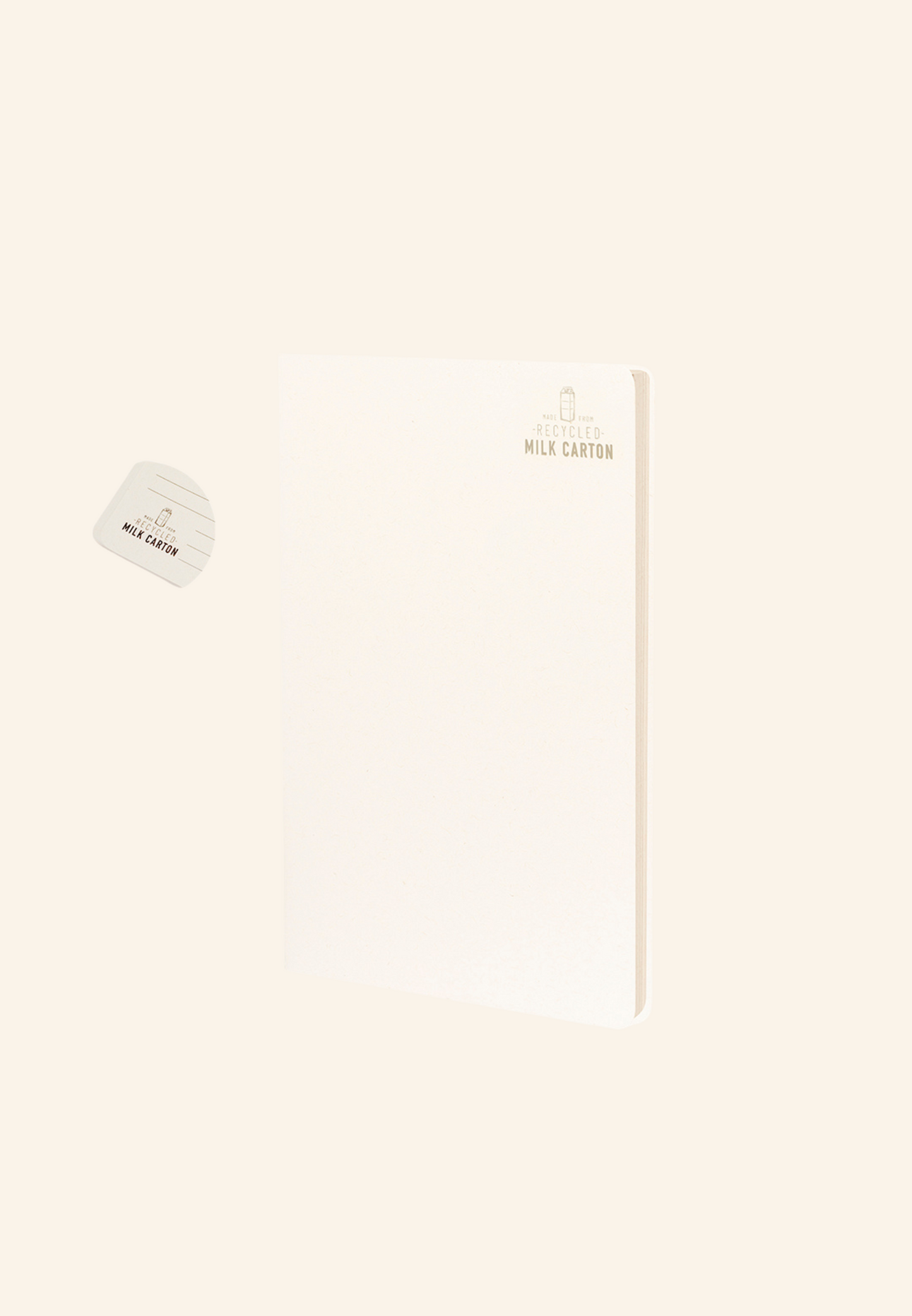 Carnet 60 Feuilles A5 cartons de lait recyclés Lagnie
