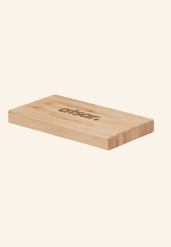 Chargeur solaire 4000 Mah en Bambou Yelric