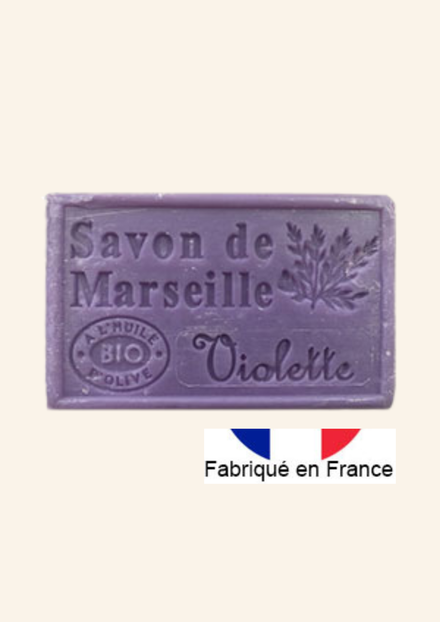 Savon de Marseille à l'huile d'olive bio Salmira