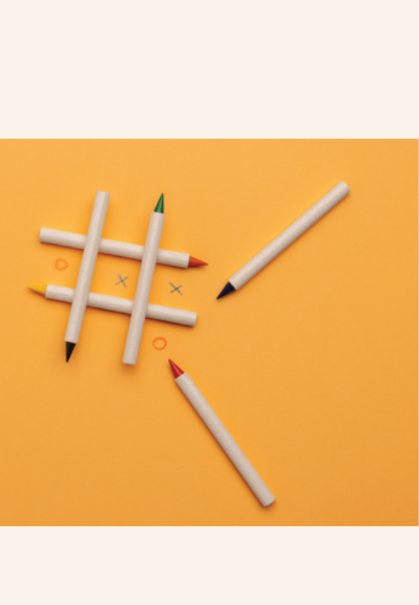 Set de 6 crayons de couleur Ysalin