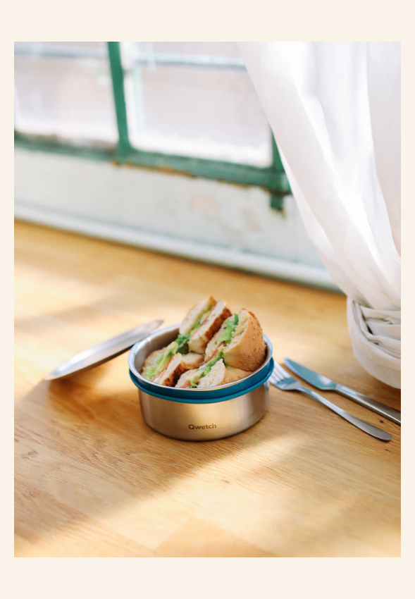 Kit Lunch box et couverts Qwetch