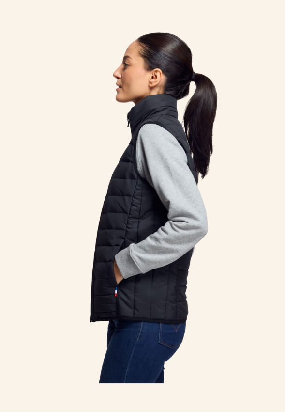 Doudoune Sans Manches Femme Made in France LUNAVA