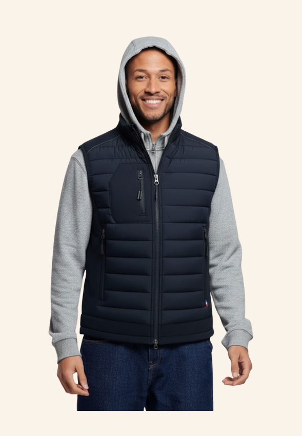 Bodywarmer sans manches Unisexe Made in France ALVEON
