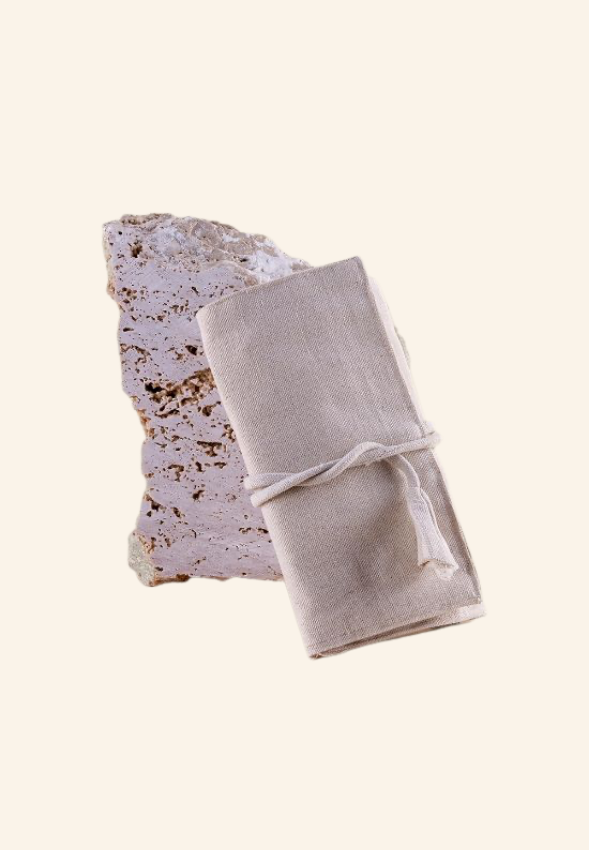 Pochette à bijoux en coton Lioran