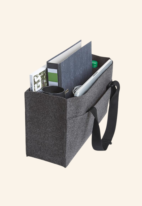 Sacoche ordinateur en feutrine rPET Maëvane