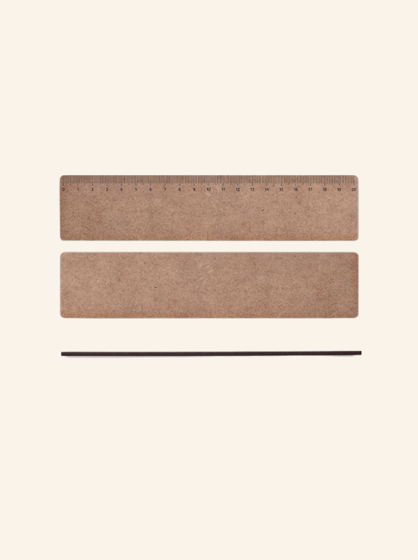 Règle en MDF 20cm Nollet