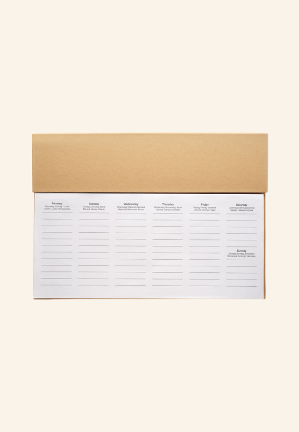Agenda de bureau ORGANIKA