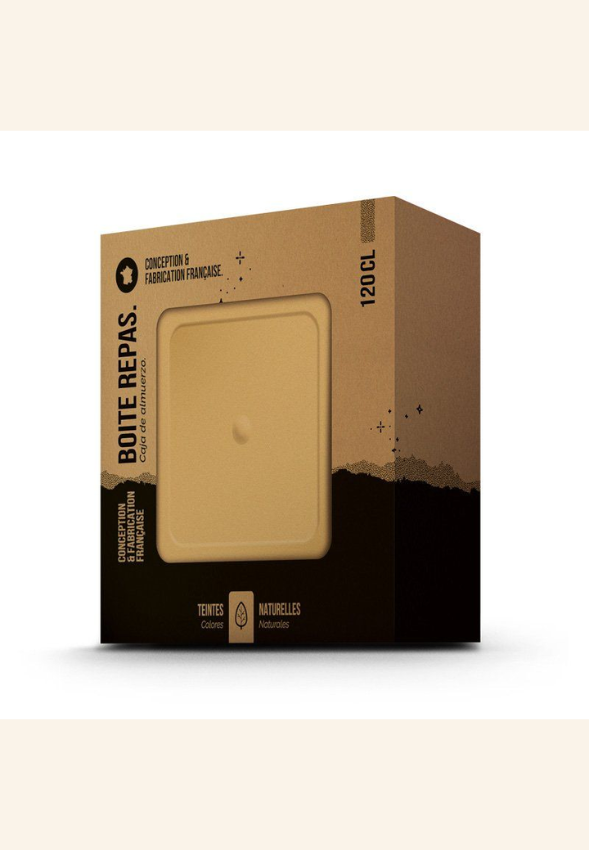 BOITE REPAS 1.2 L AVEC COUVERCLE, CUILLERE ET FOURCHETTE
