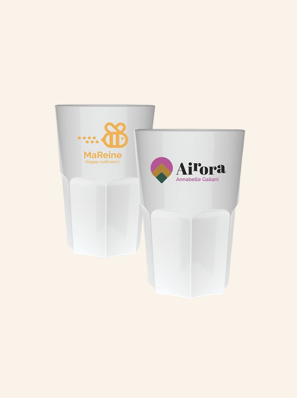 Gobelet 400ml en polypropylène Alvéris