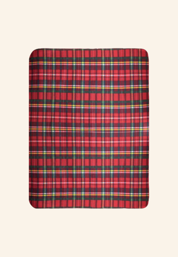 Couverture en plaid polaire recyclé Himalaya