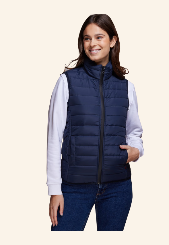 Doudoune Sans Manches Femme Made in France LUNAVA