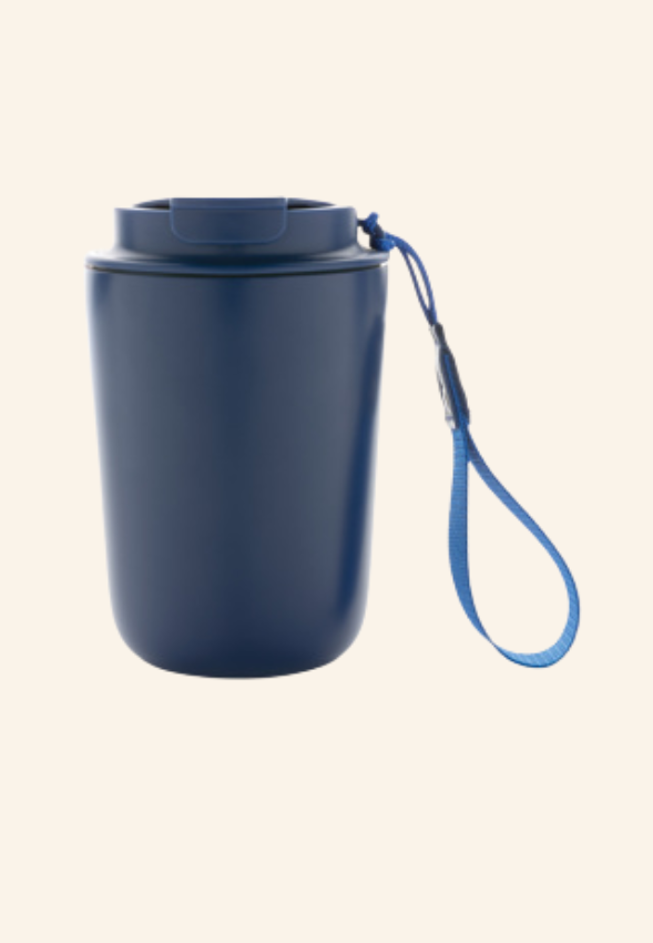 Mug iso en acier inoxydable recyclé 380ml Pacu