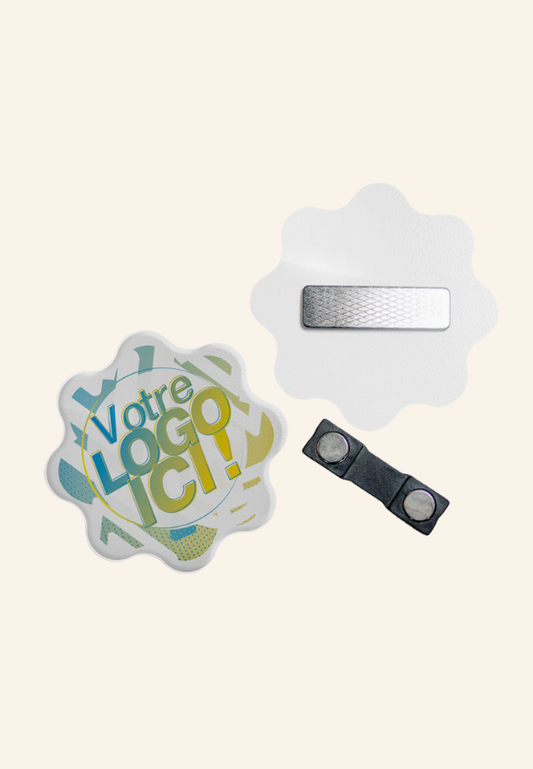 Badge textile sur mesure TexaMark