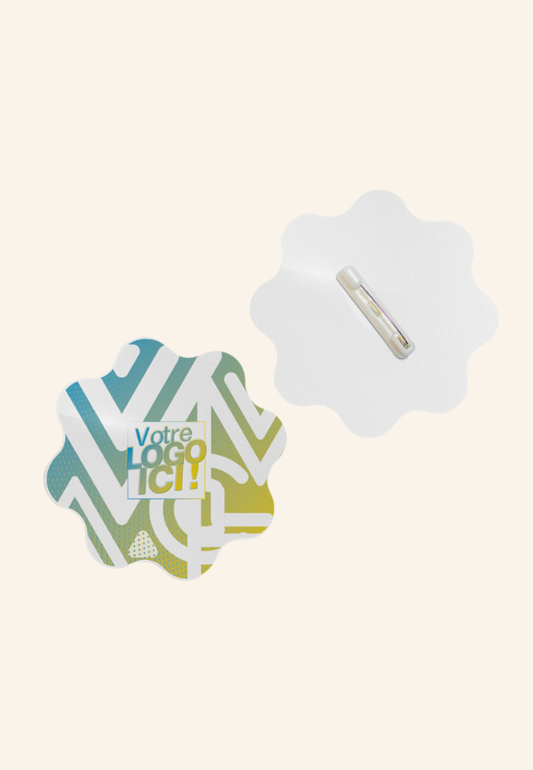 Badge textile sur mesure TexaMark