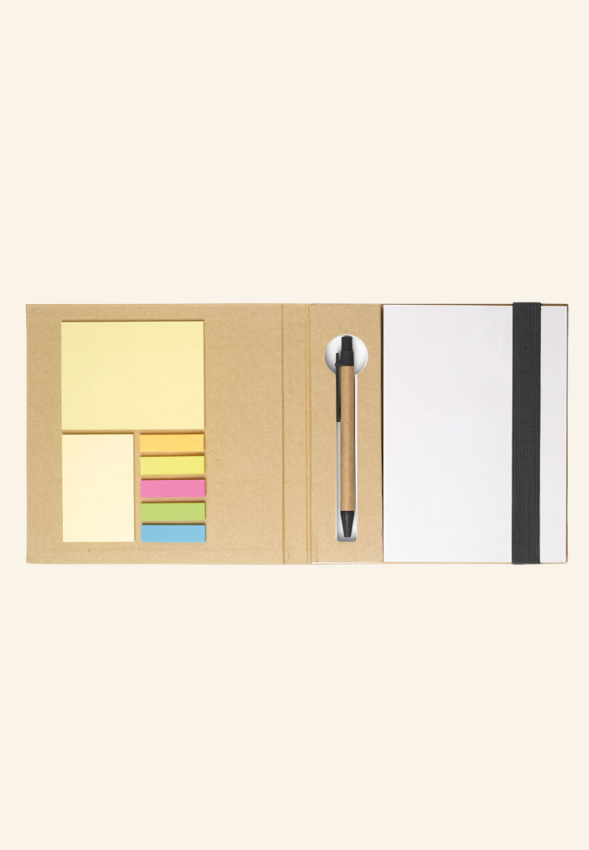 Carnet de notes avec bloc notes Alfred