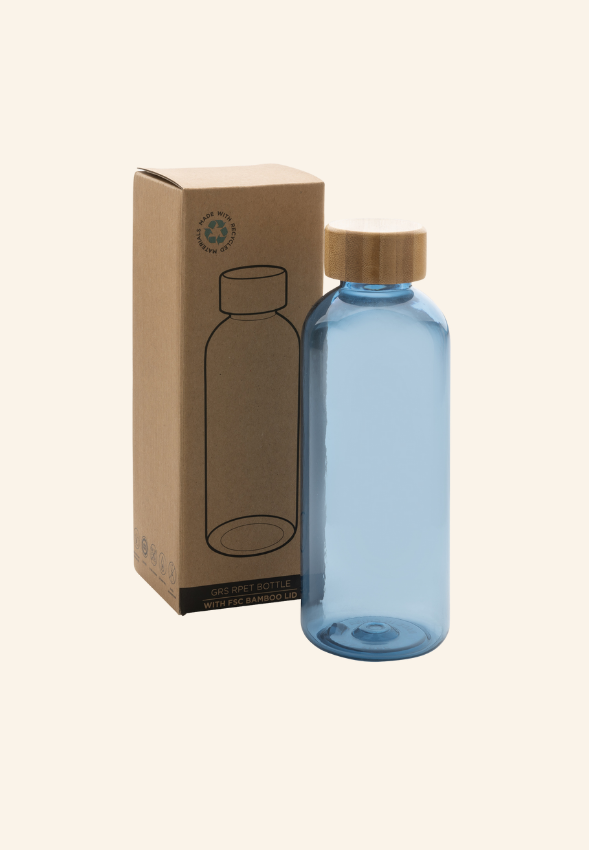 Bouteille 600ml couvercle en bambou EcoBottle
