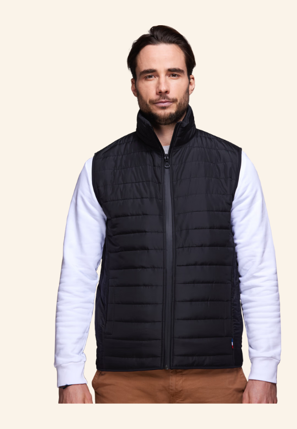 Doudoune Sans Manches Homme Made in France TORVAL