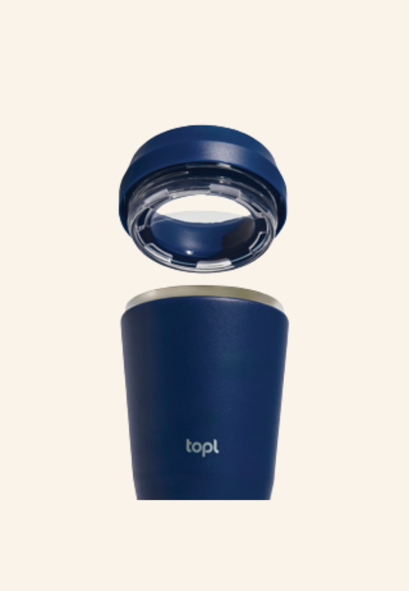 Mug 354 ml avec couvercle 360 ANTAI