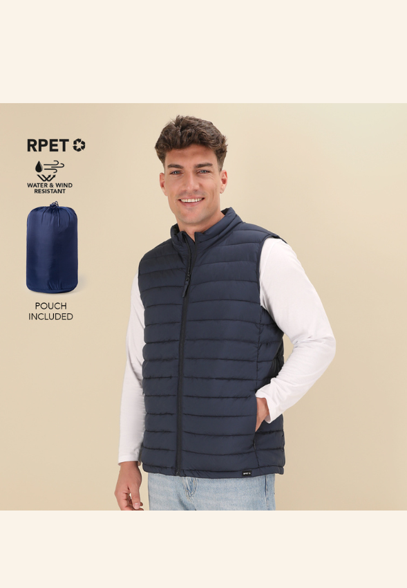 Bodywarmer unisexe en rPET Sol