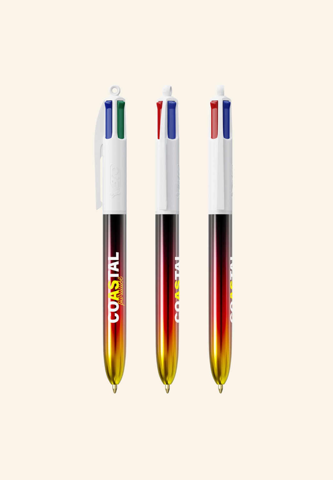 Stylo BIC 4 couleurs Flavie Flags