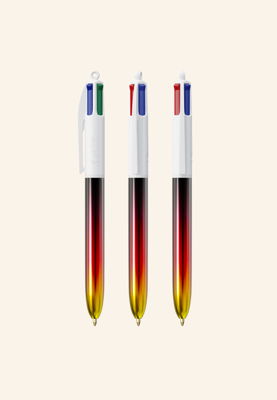 Stylo BIC 4 couleurs Flavie Flags